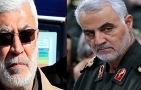 نصب تصاویر شهیدان سردار «سلیمانی» و «ابومهدی المهندس» در صنعاء

