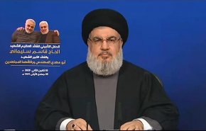گوشه های از سخنرانی اخیر نصرالله در خصوص شهید سلیمانی و ضرورت انتقام خون شهدای مقاومت