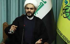 تصاویری از حضور شيخ أكرم كعبي در مراسم تشییع سپهبد شهید حاج قاسم سلیمانی