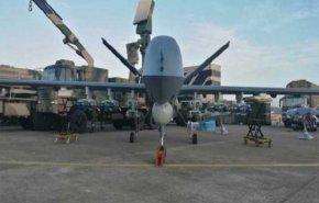 إسقاط طائرة تجسس من نوع CH-4 تابعة للعدوان السعودي في الجوف
