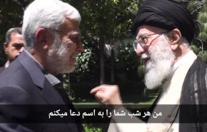  حضرت آیت‌‌الله خامنه‌ای: «من هر شب شما را به اسم دعا میکنم، ابومهدی...» + فیلم