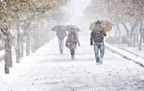 بارش برف و باران در 19 استان کشور