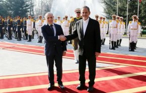 استقبال رسمی جهانگیری از نخست وزیر سوریه