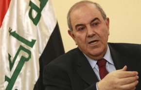  اذعان علاوی به وجود عناصر نفوذی و خرابکار در تظاهرات
