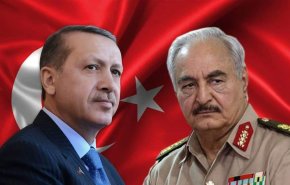 اردوغان: حفتر قابل اعتماد نیست