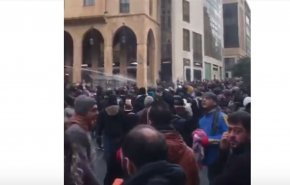 حالة من التوتر في محيط مجلس النواب اللبناني في بيروت 