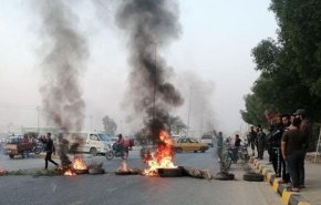 «عناصر خرابکار» جاده کربلاء به نجف را مسدود کردند
