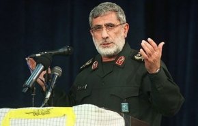 رجز خوانی سردار قاآنی برای انتقام خون سردار سلیمانی / با همت آزادمردان سرتاسر عالم دشمنان سردار سلیمانی را خواهیم زد+ ویدیو