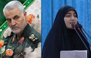 فیلمی از عربی صحبت کردن زینب سلیمانی با لهجه لبنانی