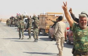 الحشد العشبی امنیت جاده‌ای مهم در غرب الأنبار را تأمین کرد
