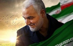 مراسم بزرگداشت سردار شهید سلیمانی در دمشق