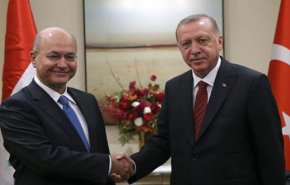 صالح واردوغان يؤكدان ضرورة التنسيق والتعاون المشترك بين البلدين