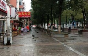بارش برف ناگهانی در ووهان چین مرکز ویروس کرونا
