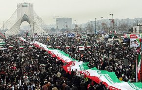 سخنرانی رئیس جمهور و فرزند شهید سلیمانی در مراسم ۲۲ بهمن تهران
