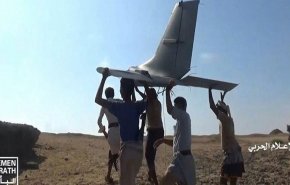 یمنی‌ها یک پهپاد جاسوسی سعودی‌ها را در مرز صعده سرنگون کردند