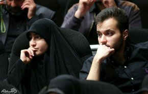 ویدئویی از حضور فرزندان شهید سلیمانی در راهپیمایی 22 بهمن 
