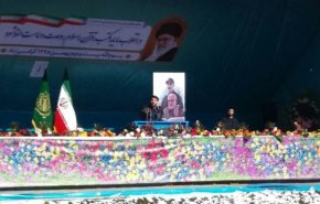 حماسه‌سرایی مطیعی در میدان آزادی/ این لشکر عازم است خون‌خواه قاسم است + فیلم
