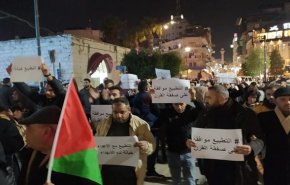 تظاهرات خشم کرانه باختری علیه معامله قرن و سازش با اشغالگران صهیونیست