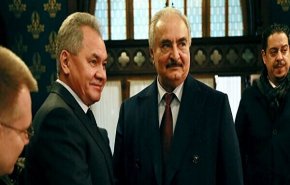 خلیفه‌حفتر با وزیر دفاع روسیه در مسکو دیدار کرد