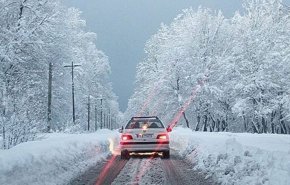 برف و باران در محور‌های مواصلاتی کشور