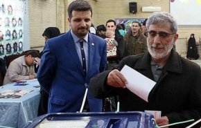 فرمانده نیروی قدس سپاه آراء خود را به صندوق انداخت
