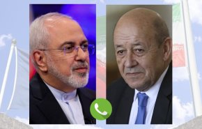 گفتگوی تلفنی ظریف و همتای فرانسوی درباره شیوع جهانی کرونا