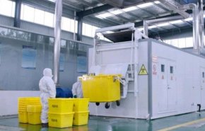 چین یک دستگاه امحای پسماندهای بیمارستانی به ایران اهدا کرد