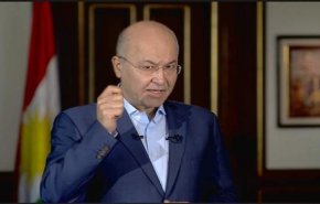 دیدار رئیس جمهور عراق با مقام آمریکایی تکذیب شد
