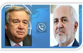 گفنگوی ظریف و گوترش درباره یمن 