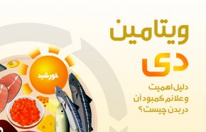 اینفوگرافیک/ دلیل اهمیت ویتامین D و علائم کمبود آن در بدن چیست؟