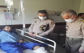 عیادت فرمانده کل ارتش از جانبازان حادثه شناور کنارک
