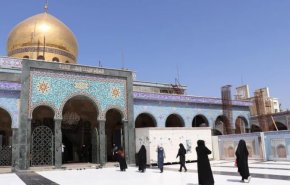 حرم حضرت زینب (س) بازگشایی شد + تصاویر
