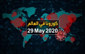 فيديوغرافيك..آخر إحصائيات كورونا في العالم - 29 أيار