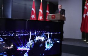 برگزاری مراسم سالگرد فتح استانبول با حضور اردوغان