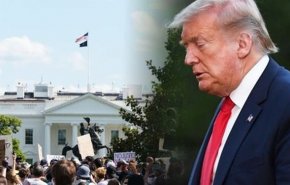 ترامپ: سی‌ان‌ان معترضان را تحریک می‌کند؛ از سرویس مخفی ممنونم