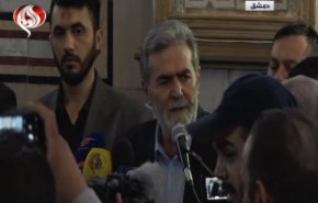 نخاله: با رمضان عبدالله پیمان می بندیم تا آزادی فلسطین به جهاد و مقاومت ادامه دهیم 