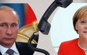 گفت‌وگوی تلفنی مرکل و پوتین درباره تحولات لیبی و سوریه
