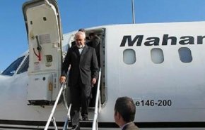 ظریف وارد مسکو شد + فیلم