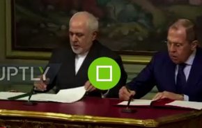 اعلامیه مشترک ایران و روسیه درباره ارتقای حقوق بین‌الملل به امضای ظریف و لاوروف رسید