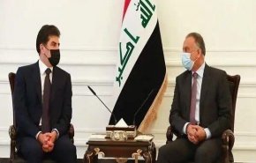 الکاظمی و بارزانی در بغداد دیدار کردند