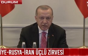  اردوغان: امیدواریم سوریه هر چه سریع‌تر به ثبات و آرامش برسد