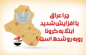 اینفوگرافیک/ چرا عراق با افزایش شدید ابتلا به کرونا روبه رو شده است ؟