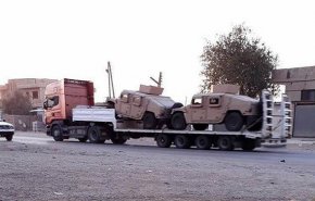 ادامه صدور سلاح آمریکایی به حسکه سوریه؛ 27 کامیون دیگر وارد شد
