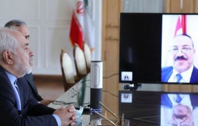 گفت‌وگوی ظریف با وزیر خارجه دولت نجات ملی یمن
