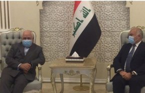 ظریف وارد بغداد شد