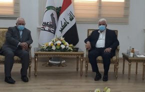 دیدار ظریف و رئیس الحشد الشعبی عراق