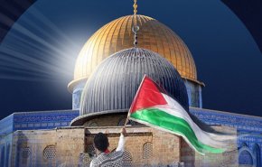 مقابله جوانان فلسطینی با یورش صهیونیست‌ها به مسجدالاقصی