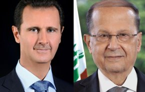 پیام تسلیت بشار اسد به رئیس‌جمهور لبنان