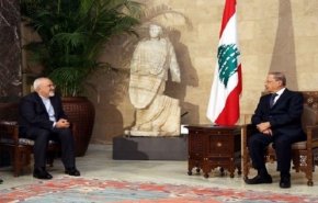 ظریف با رئیس جمهور لبنان دیدار و گفت و گو کرد
