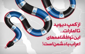 اینفوگرافیک/ از کمپ دیوید تا امارات